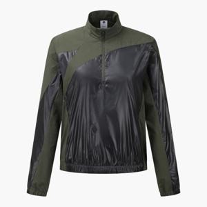 데상트골프바람막이 VQA DR12WFBL35-KHAG 아크먼트(ACMT) 여성 아크모션 아노락 점퍼 / KHAKI