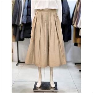 BCBG 올앤선드리 세이브존02 턱 플리츠 스커트 A6S2S214