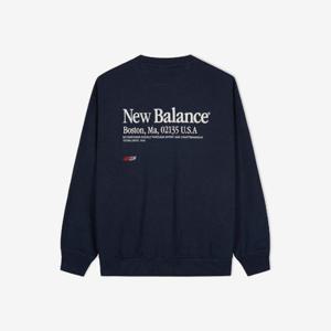 뉴발란스긴팔티 EQS NBNCF41823-59 UNI 에센셜 클래식 레터링 맨투맨 (SEMI OVER FIT)