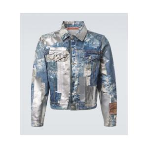 아크네 프린트 데님 재킷 P01139588