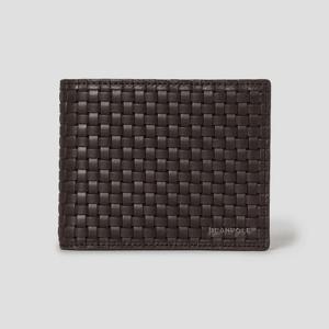 [빈폴] 메쉬 경판 반지갑 - 브라운 BE62A3M23D