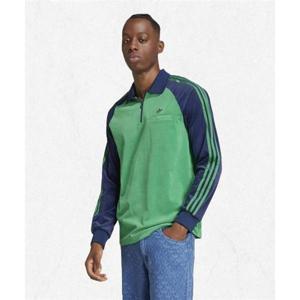 아디다스 ADIDAS 70s 벨루어 폴로 롱 슬리브 - 그린 JN5981 2396754