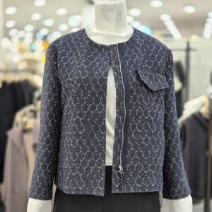 [레노마레이디]자가드 라운드 자켓 R1H11WJK060