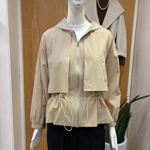 클리지 DP01 허리 스트링 후드집업 점퍼 CQ2WJP01