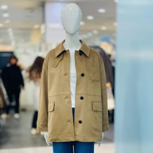 [클리지]하프 스탠카라 스웨이드 자켓 CQ2WLJ03