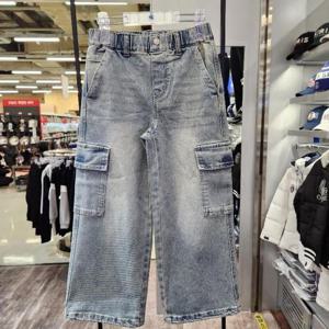 에스핏 HC09 세미와이드 카고데님청바지 SJA101UJPT45