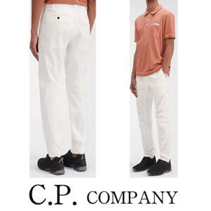 시피컴퍼니 맨 얼고노믹핏 팬츠 화이트 10CMPA153A