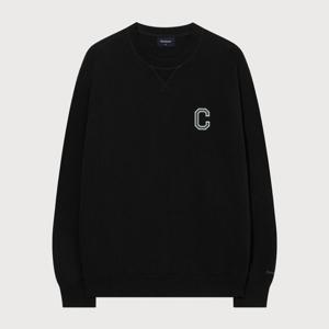 [커버낫]커버낫 C 로고 맨투맨 블랙 CO2503CR03BK