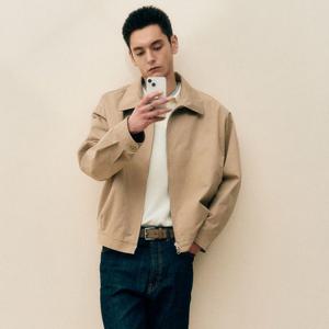 [플랙진]남성 코튼 블루종 점퍼(PWTI1JPL03M)