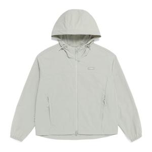 N262WFT940 여성 아델리 냉감 스트레치 오버핏 후드 풀집업 JADE