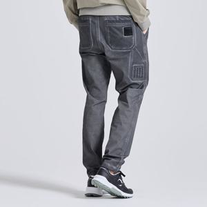 챌린저 남성 가먼트다잉 스트레치 카고 팬츠 차콜 CHE3MPT5325CH