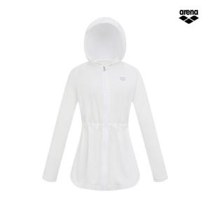 아레나 코어 집업 롱커버업 A6BL1QR42 WHT