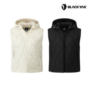 블랙야크 여성 어반트래커 트윈스 수퍼웜 후디 패딩 베스트 등산 조끼 1BYPDSV502