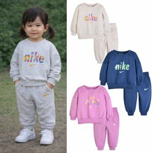 나이키키즈 (90-100) 돌-3세 A261ST832P E1D1 맨투맨 바지 상하세트
