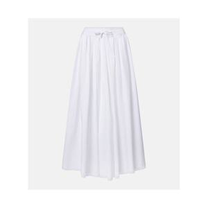 돌체앤가바나 코튼 포플린 미디 스커트 P01122972