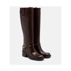 끌로에 Dakota 60 레더 니하이 부츠 P01133675