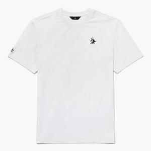 [먼싱웨어] 남성 볼링 펭귄 라운드 티셔츠 화이트 MR121MTS32