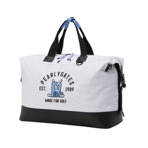 남성 엠보싱 로고 포인트 우븐 보스턴백 511F1BB302WH