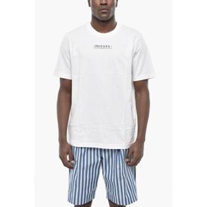 디젤 반팔 티셔츠 A02333 0CATM 100 Black White