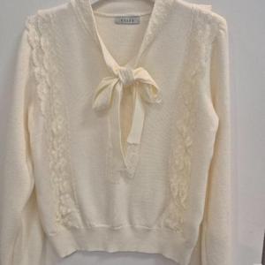 클리지 HC45 레이스 끈 니트티 CO1WKT1004F