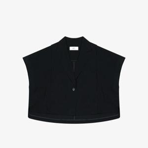 베스띠벨리 세이브존04 원버튼 크롭 박스 재킷 BKJAE11550