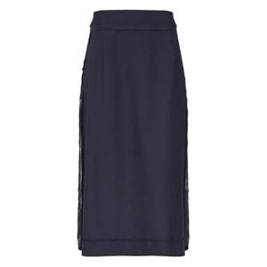 마르지엘라 미디 스커트 S51ME0045MTN107 524 BLUE NAVY BLUE