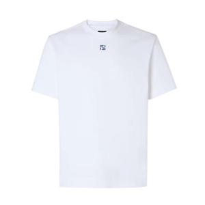 펜디 반팔 티셔츠 FY0936 AY0HF0QA0 White