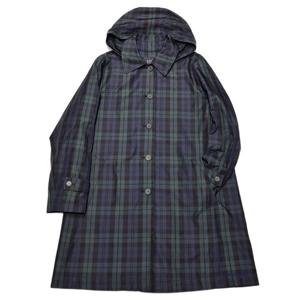 [안지크]체크후드트렌치코트 AK1BR1130