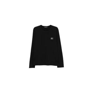 26 SS 돌체앤가바나 로고 장식 긴소매 티셔츠 G8PV0TG7P1B TP450713737