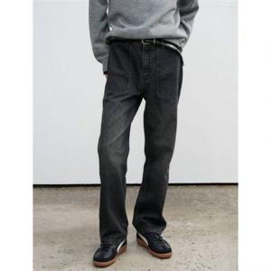 제너럴아이디어 MAN 퍼티그 데님 팬츠 [BLACK] SBE3M11002 384012