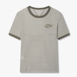 보브  (7156240004) 온라인 전용 스트라이프 링거 티셔츠