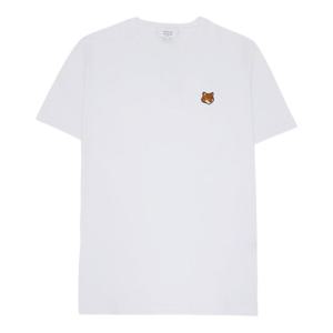 메종키츠네 폭스헤드 남성 반팔티셔츠 PM00107KJ7026 P100