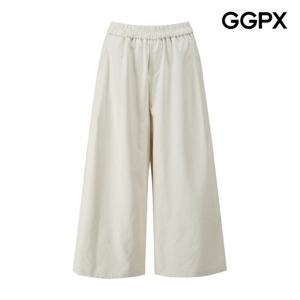 GGPX  플레인 플레어 밴딩 9부 팬츠 (GQ2PT023F)