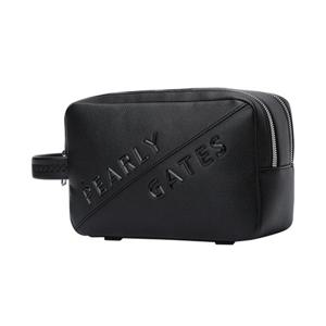 [파리게이츠] (511F2BG041)남성 엠보 로고 투 지퍼 파우치백