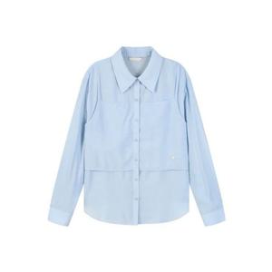 플라스틱아일랜드  (PS2WB363) 레이어드 스타일 블라우스