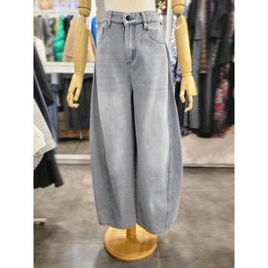 밸리걸 세이브존01 봄 연청 커브드 와이드 데님 팬츠 824790