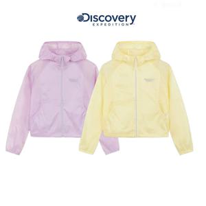 디스커버리키즈 DKWJ20063 여아 글로시 크롭 자켓 바람막이