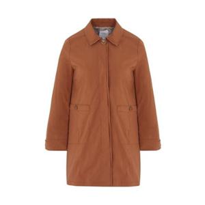 크로커다일레이디 체크 배색 시크한 싱글 코트 CLDFCT102