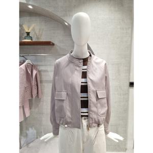 페이지플린  (F6AJK002B) 노카라 포켓 레더 캐쥬얼 자켓