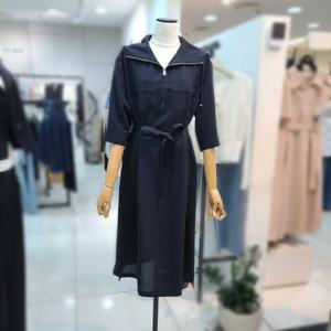 [잇미샤][잇미샤] 후드 반집업 원피스(ITP7WOP130)_DG