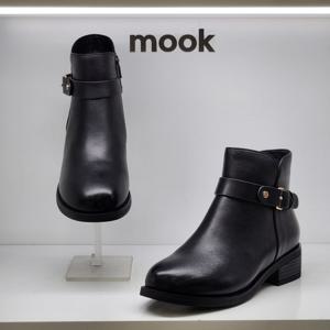 [무크]여성 버클 포인트 몰드형 앵클부츠 322604 AA HGHI2SD
