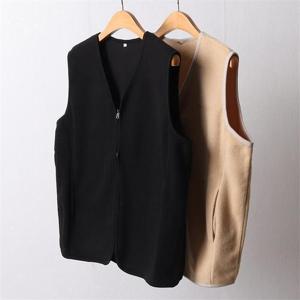 [강물처럼]빅사이즈사랑해요 7553L209 후리스 베스트 집업 WW (9