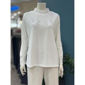 포라리 세이브존05 반목 포인트 블라우스 LC15041