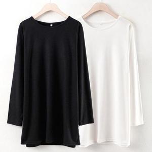 [강물처럼]위쉬몰 WW 365일편한긴팔티(w075H301) 빅사이즈 (9416