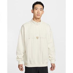 나이키 페어웨이 프레쉬 남성 써마 핏 오버사이즈 하프집 골프 탑 - 세일라임스톤 II0771-133 312506