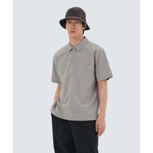스노우피크 SNOWPEAK APPAREL 냉감 루트 포켓 반팔 폴로 티셔츠 (S25MMRPS60) Fog Gray S25MMRPS60FG 337707