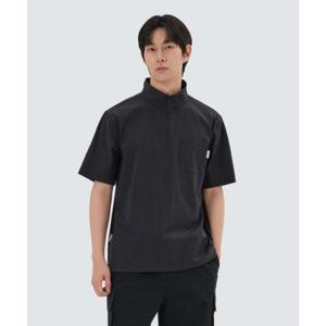 스노우피크 SNOWPEAK APPAREL 냉감 루트 반집업 반팔 티셔츠 (S25MMRZT60) Dark Charcoal S25MMRZT60DC 337769