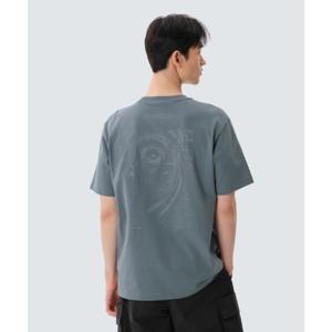 스노우피크 SNOWPEAK APPAREL 코튼 발포 그래픽 반팔 티셔츠 (S25MMFTS66) Pastel Blue S25MMFTS66PB 337773