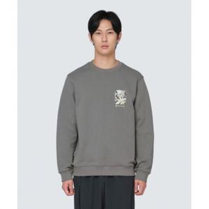 스노우피크 SNOWPEAK APPAREL 트로피컬 그래픽 맨투맨 (S24FUFHT64) Dark Gray S24FUFHT64DG 337668