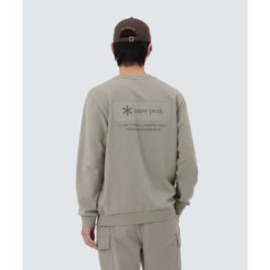 스노우피크 SNOWPEAK APPAREL 우븐 패치 맨투맨 (S25FMFHT24) Fog Gray S25FMFHT24FG 337672